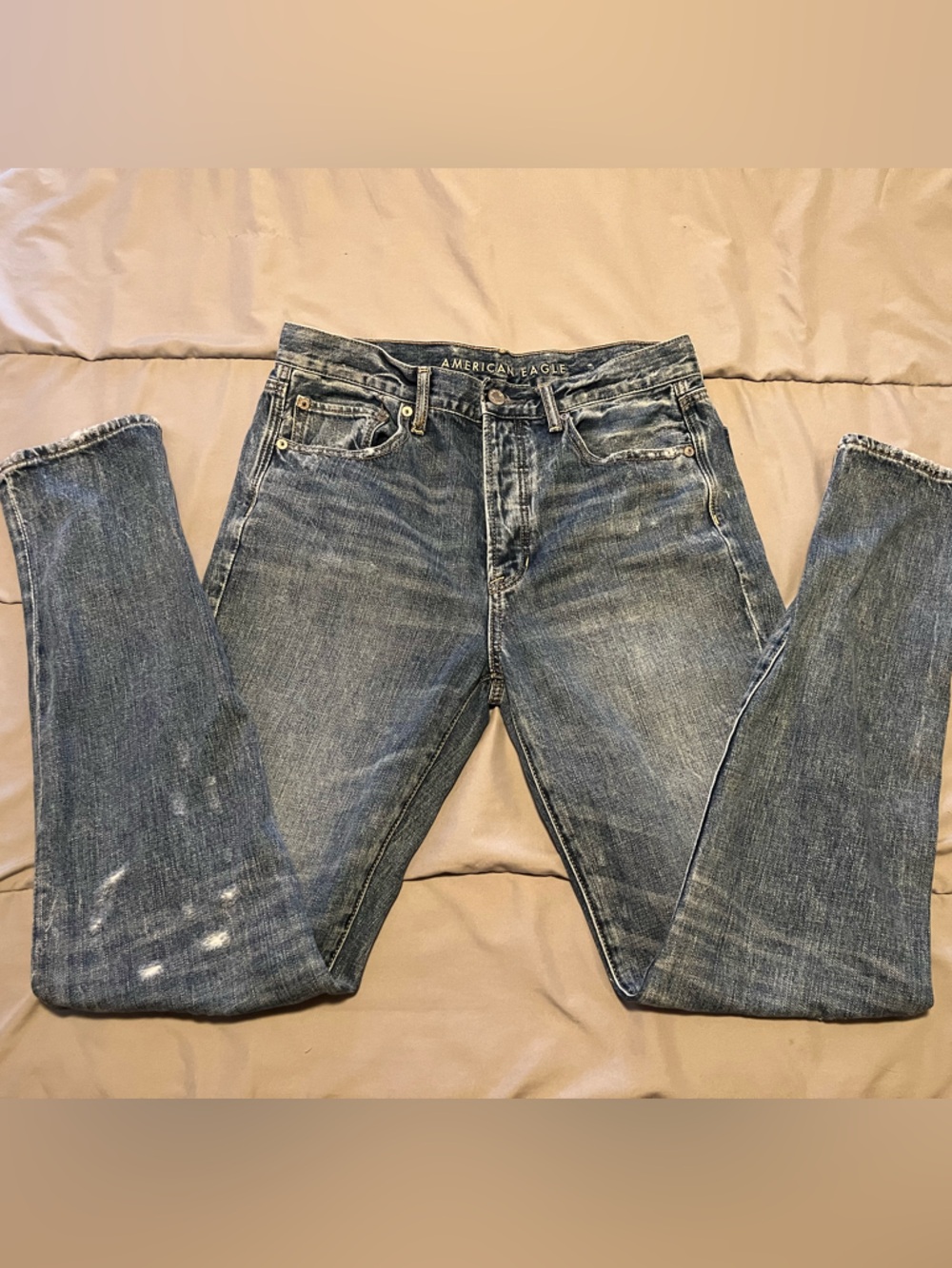 American Eagle Size 6 Long High Rise Girlfriend Jeans